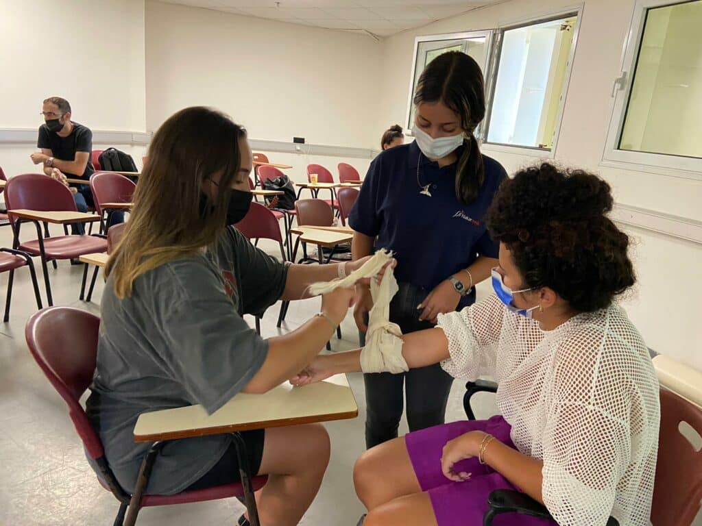 רענון עזרה ראשונה בנקר מדיק